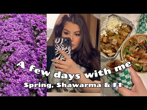 VLOG 31: SPRING VLOG! ft. Lebanese elections, f1, reading at the park & shawarma,