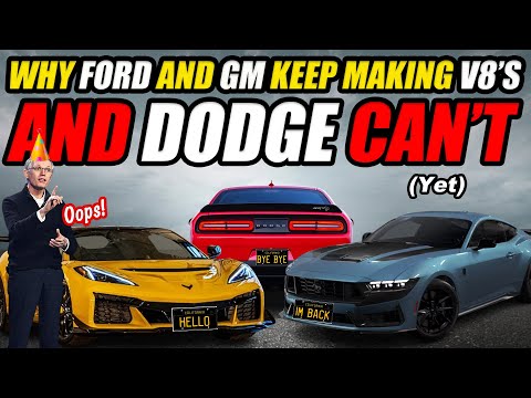 WHY DODGE KILLED V8'S YET FORD AND GM KEEP MAKING THEM...STELLANTIS CEO BLEW IT!