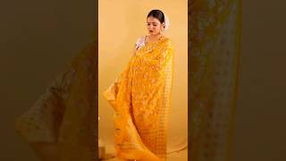 Pure Banarasi Khaddi Georgette Saree Handloom Made 7524931212 #bridalsarees #youtubeshorts #trending