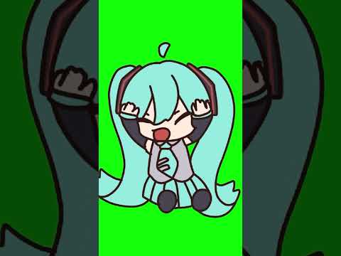 猫ミーム　初音ミク　　　　　　　　　　　　　　#meme #cat #cute #猫ミーム　#初音ミク #イラスト