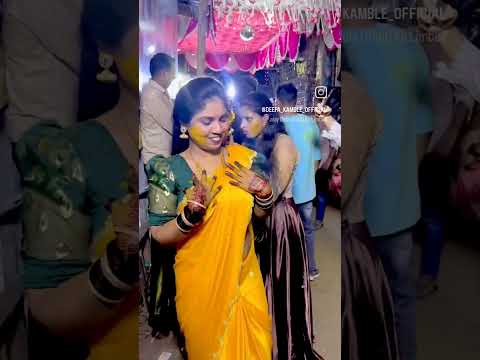 Haldi Program Dance video Marathi wedding #instagram_vickydj_wahane