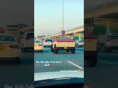 New Cyber Truck  Taxi In Duabi 🇦🇪