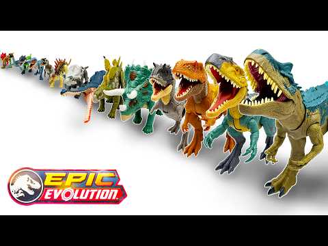 MASSIVE Haul Of The NEW Epic Evolution Collection: Big to Small | Allosaurus, Triceratops & More!