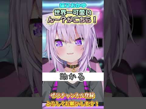 【猫又おかゆ】ん～？が世界一可愛いおかゆん！【ホロライブ切り抜き/ショート】