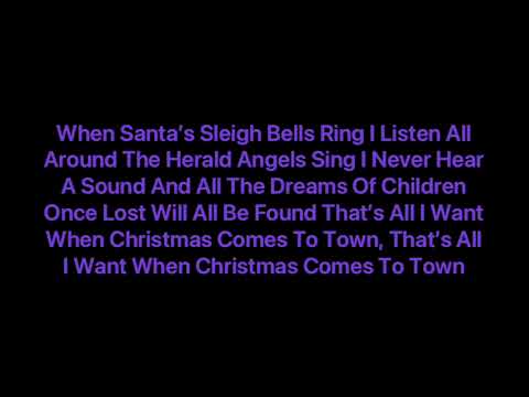 The Polar Express - When Christmas Comes To Town (Lyrics)