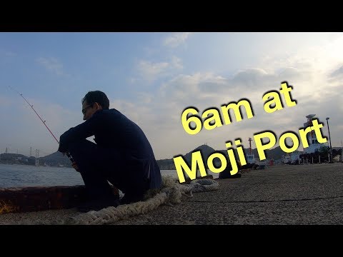 Fishing at Moji Port