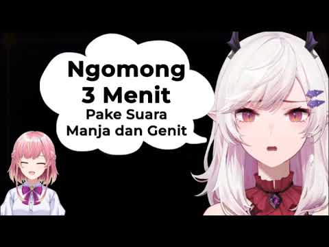 TSKR: Ngomong 3 Menit Pake Suara Manja dan Genit  | Rena Anggraeni dan Gabriel Abyssia