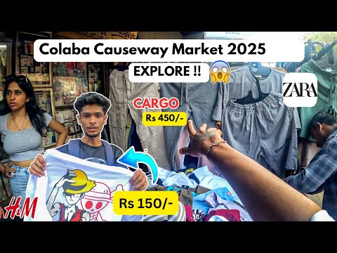 COLABA CAUSEWAY MARKET 2025 / Cargo Rs.450/- 😳/ Anime figures / Mumbai Market / Hrutik kadam