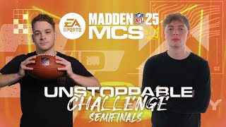 Can This MCS Vet Win His 1st Solo Belt At The Unstoppable Challenge? | David vs Wes | Madden 25