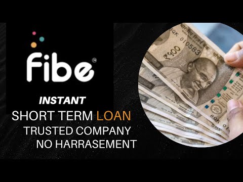 15 मिनिट मे लोन | Best Short Term Loan App | Fibe Quick Loan