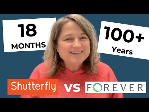 Shutterfly versus Forever - Which Is Best for Storing Family Photos?