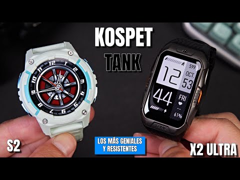 KOSPET TANK X2 Ultra & S2 ⌚ Así es la PULSERA INTELIGENTE más avanzada | REVIEW