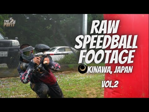 RAW PAINTBALL SPEEDBALL FOOTAGE | OKINAWA, JAPAN | VOLUME 2