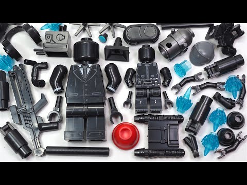 LEGO Skibidi Toilet | Plungerwoman | Upgraded Large Cameraman Unofficial Lego Minifigures