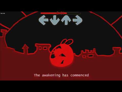 FnF Bird Mod - Vs Angry Birds with Lyrics Animation Crimson Awakening | Friday Night Funkin'