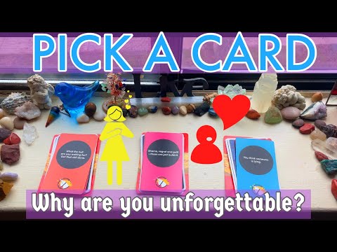 THEY CANT FORGET YOU 😳💕🔮 why ur unforgettable PICK A CARD + Channeled Songs/Messages