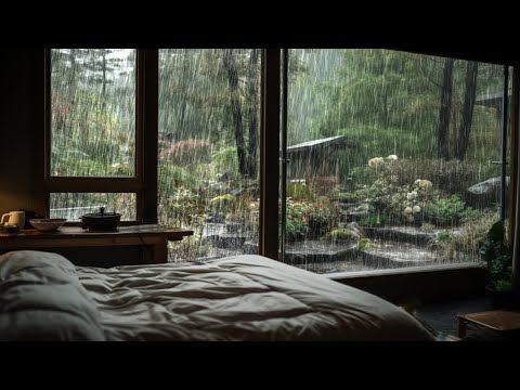 🌧️The sound of rain outside the window will put you to sleep. You just lie down in bed.