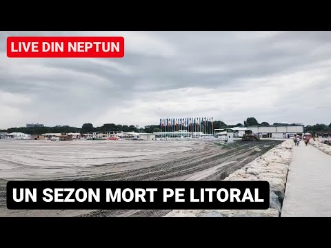 🔴 NEPTUN 2024 - Un SEZON MORT, stațiune PUSTIE se LĂRGESC PLAJELE, totul pare ABANDONAT