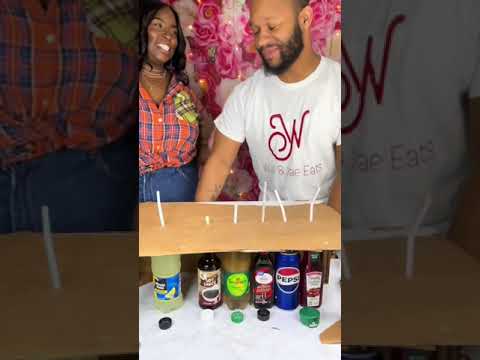 Guess the drink challenge!!