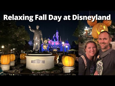 Relaxing Fall Day at Disneyland | Disneyland Halloween 2023