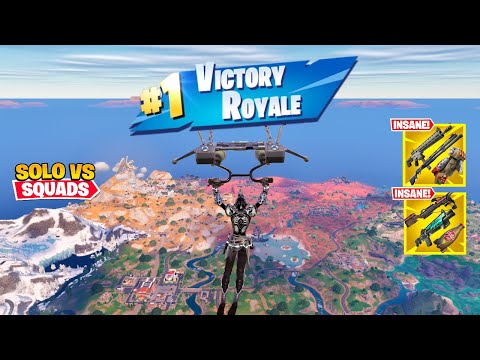 122 Kill Solo Vs Squads Wins Full Gameplay (Fortnite Season 3 Ps4 Controller)