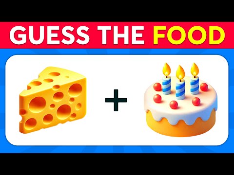 Guess The FOOD and DRINK By Emoji? Emoji Quiz 🎂 Quiz Galaxy