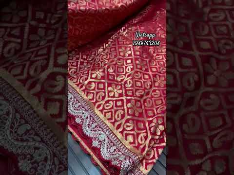 1650/-fs Soft Benarasi litchi silk saree #love #saree #fashion #trending