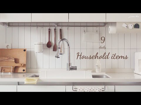 9 Household items used every dayㅣEco-friendly household kitchenware