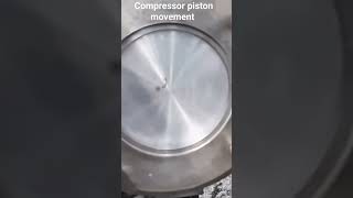 compressor piston movement slow motion