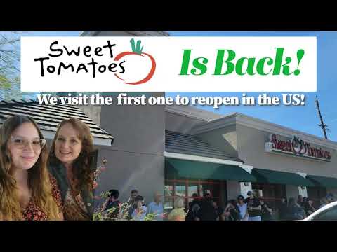 Sweet Tomatoes Is Back! We Visit The First & Only Reopened Location In The Us! Tucson - Arizona!