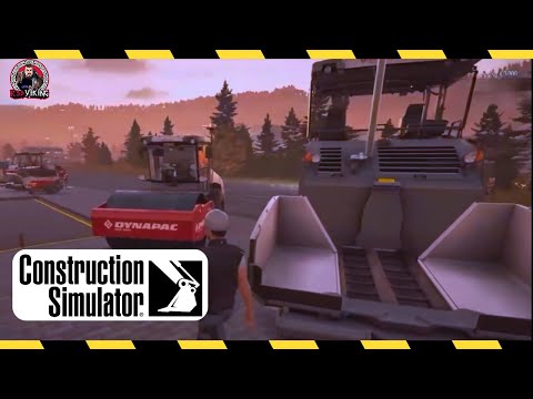 Construction Simulator w/Early Access Preview of the Dynapac Content Update!