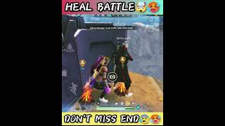 Last Zone Heal Battle🥵😱 1000 IQ🔥| #garena #shorts #shortvideo #hacker #maxxff #viralvideo #freefire