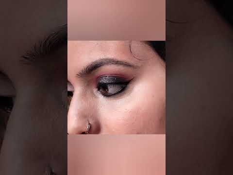 navratri day 9 eye look #youtubeshorts #makeup #ytshorts #makeuptutorial #eyelook #shortsvideoviral