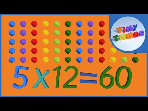 5 Times Table Song | Tiny Tunes