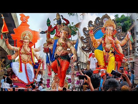 Dharavicha Sukhkarta & Mumbaicha Morya Aagman 2024 | Mumbai Ganpati Aagman 2024 | 15 Aug Aagman❤️🇮🇳