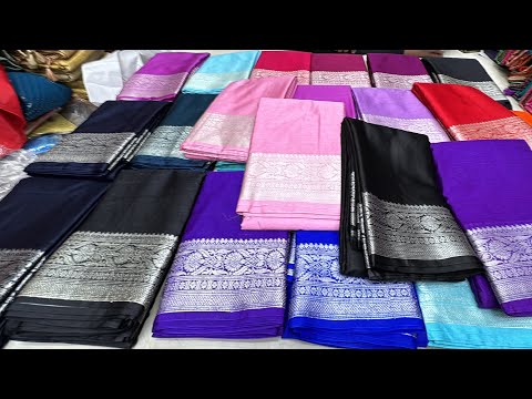 Best Saree Shop In Chickpet 🛍️‼️