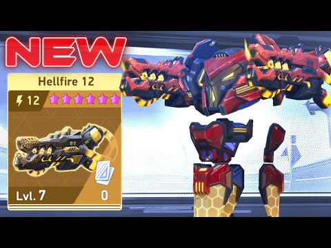 NEW Hellfire 12 on Surge Will Leave the Battlefield in Ruins! 😲💥 Mech Arena