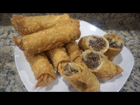 Philly CheeseSteak Egg Rolls | How To Make Egg Rolls | Southern Smoke Boss