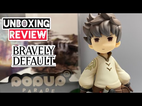 PopUp Parade Tiz Arrior bravely default unboxing review