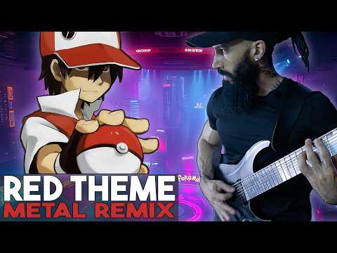 Red Battle Theme (Pokemon Gold/Silver/Crystal) | METAL REMIX by Vincent Moretto