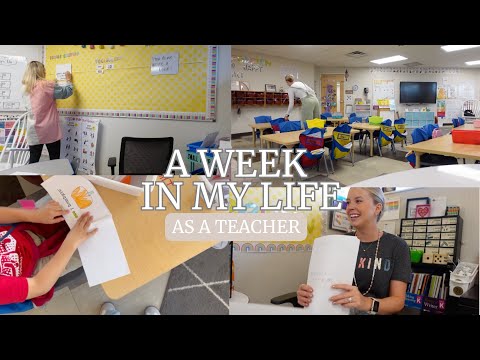 WEEK IN MY LIFE | preparing for parent teacher conferences, how we grade in kindergarten + more!