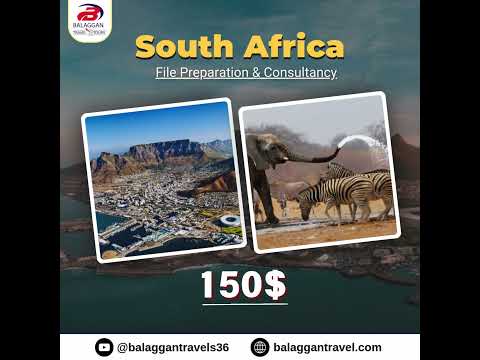 #SouthAfricaVisa #VisaConsultancy  #SouthAfricaVisaGuide #SouthAfricaTravel #balaggantravels