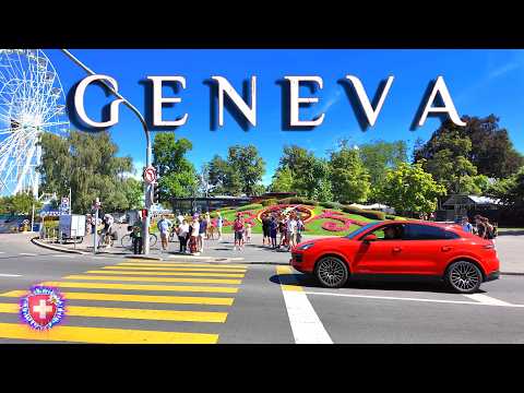 GENEVA SWITZERLAND ✨ World`s most expensive city / Shopping Streets Walking Tour 4K HDR 🏆