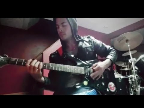 Electric guitar jam