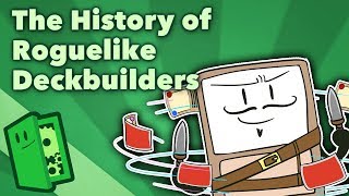 The History of Roguelike Deckbuilders - From Playing Cards to CCGs and Beyond - Extra Credits