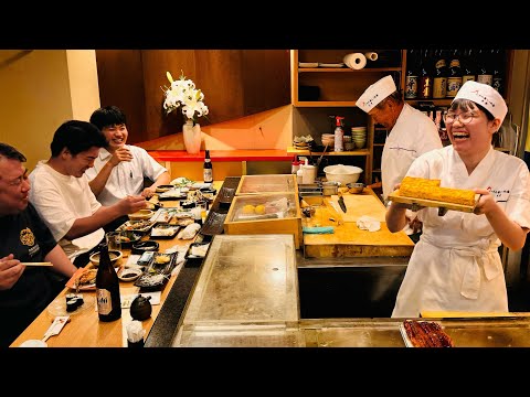 A Japanese restaurant where a 20-year-old sushi chef works