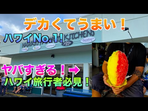 【ハワイ観光！】ハワイで一番デカイ○○を購入したらヤバかった！