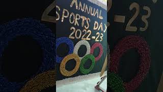 sports day/ decoration idea/