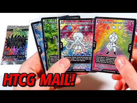 HTCG Pack opening - Christmas mail! Chaos Galaxy TCG