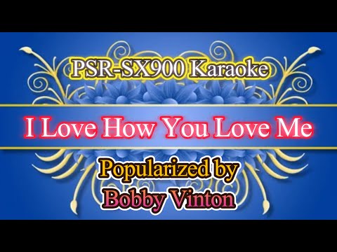 I Love How You Love Me - Bobby Vinton Video Karaoke